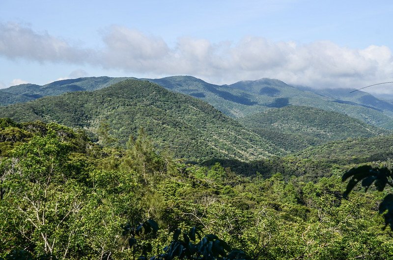 199縣道西望群山，左前為牡丹富士山 (1)