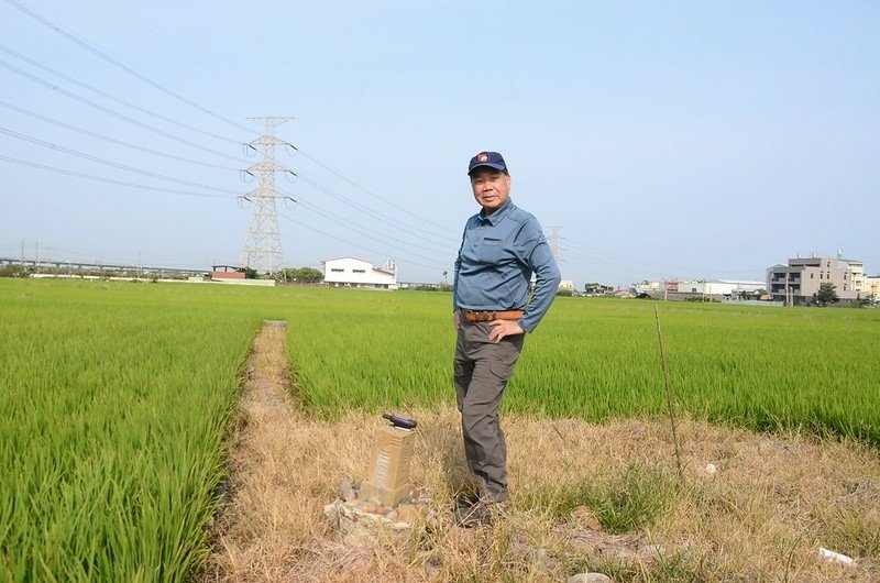 山子頭陸軍三等三角點補點