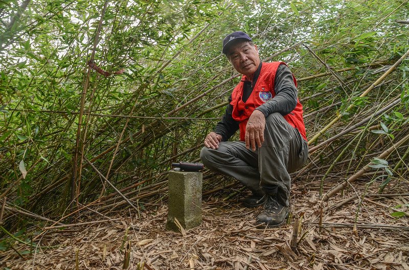 外獅潭山山頂