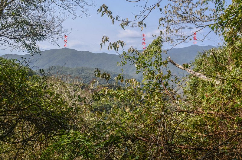 草埔後社產道西南望里龍山、牡丹路山、女仍山 (2)