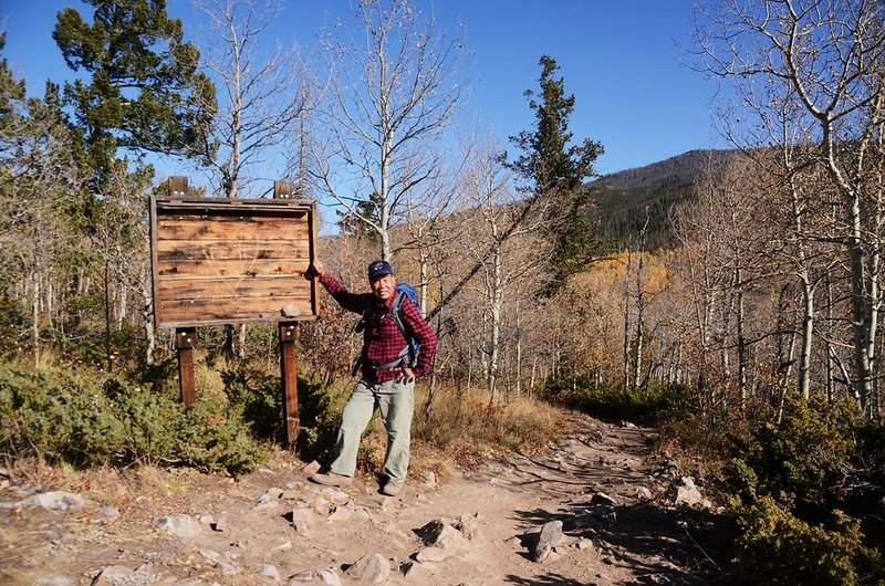 Ptarmigan Peak Wilderness Information Board (2)