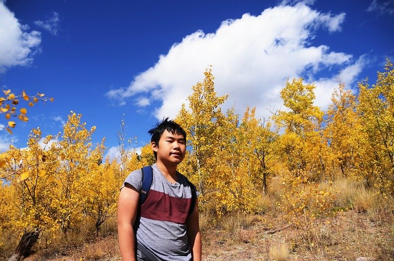 Fall foliage hike at Colorado Trail, Kenosha Pass (206)