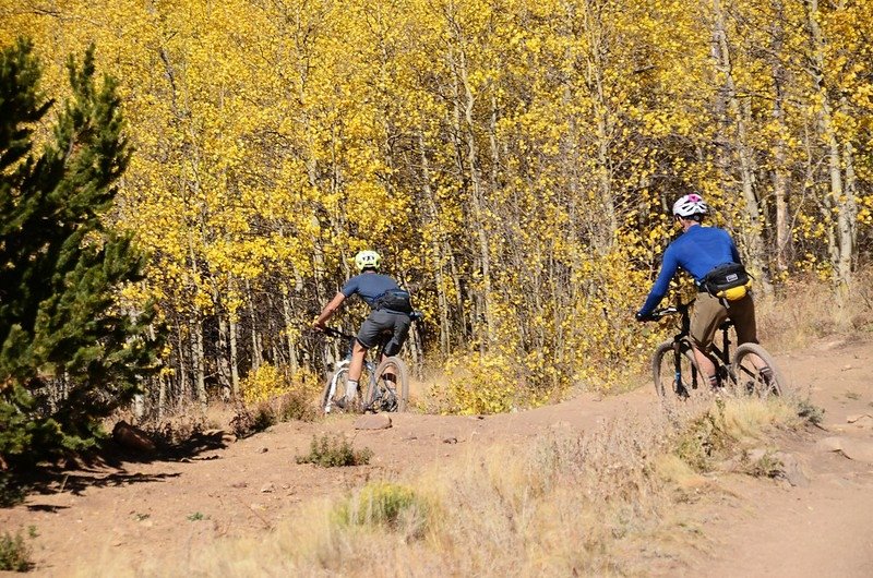 Fall foliage hike at Colorado Trail, Kenosha Pass  (180)