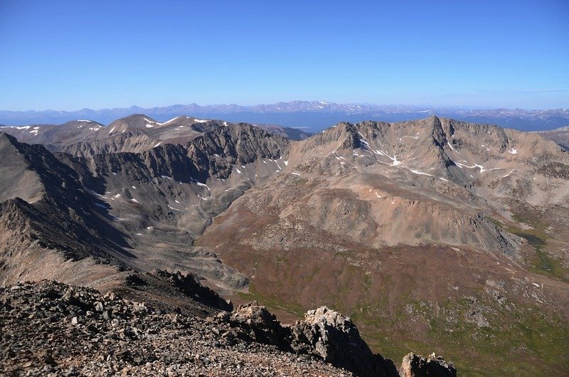 Mountains view  from Mount Democrat&apos;s summit (2)