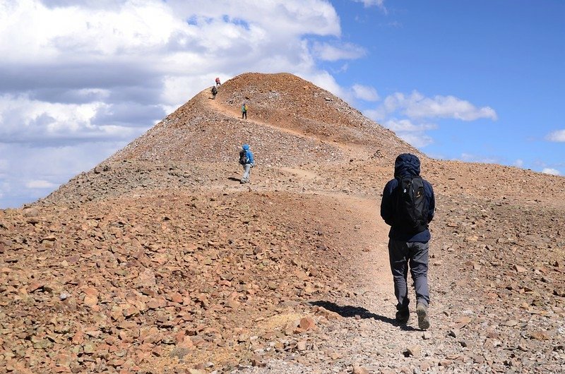 On the way up to Mount Lincoln (33)