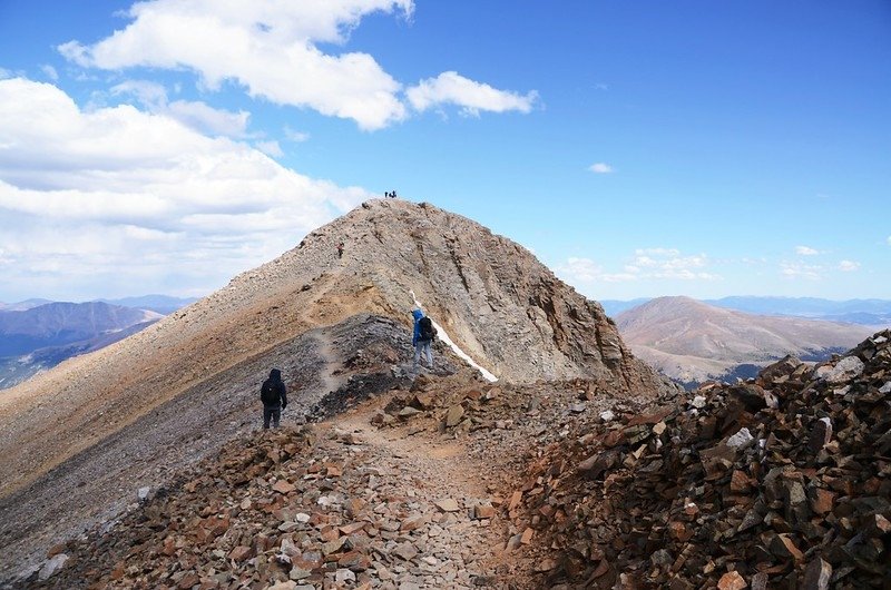 On the way up to Mount Lincoln (41)