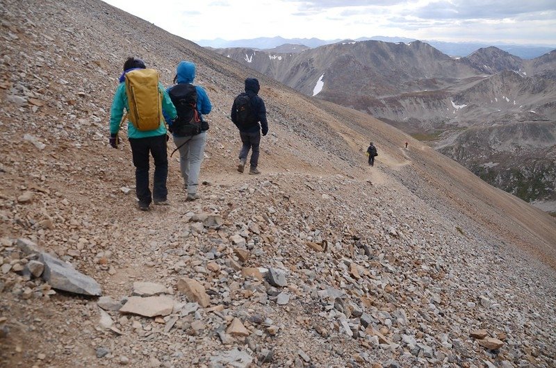 On the way down from Mount Bross (2)