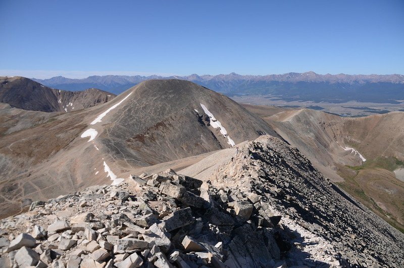 Narrow ridge near the summit (4)