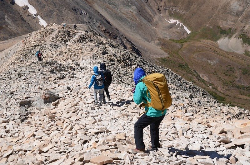 On our way down from Mount Sherman (7)