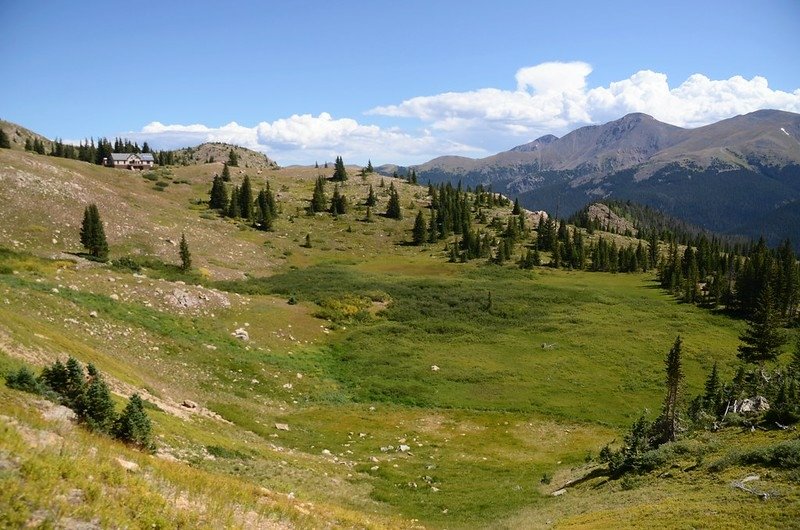 Overlook of Broome Hut from Berthoud Pass Ditch (3)