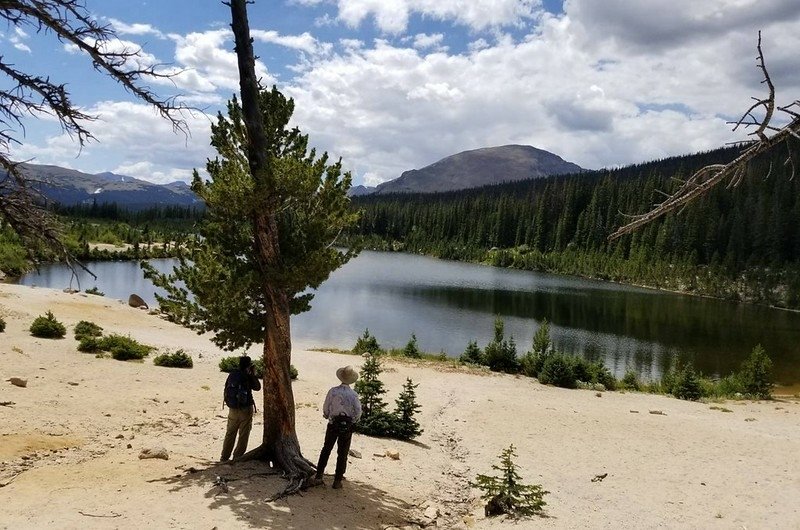 Hiking to Sandbeach Lake, Colorado (taken by Tony) (10)