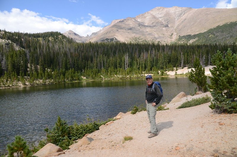 Taken from Sandbeach Lake, background are Pagoda(L)、Longs Peak(M) &amp; Meeker Mt (19)