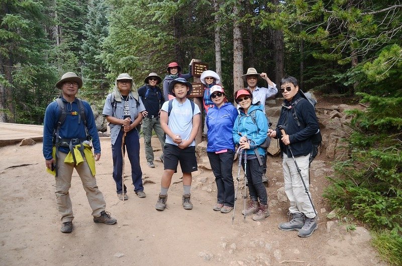 Lower Thumb Trail &amp; Devils Thumb Bypass Trail junction (2)