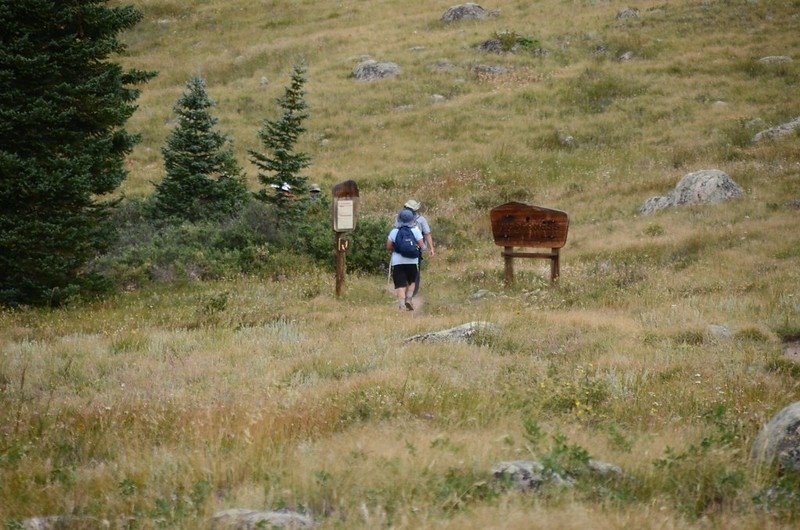 Indian Peaks Wilderness  boundary sign (1)