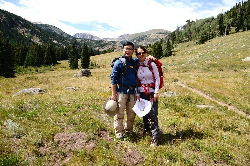 Taken from a meadow near Indian Peaks Wilderness  boundary sign (6)