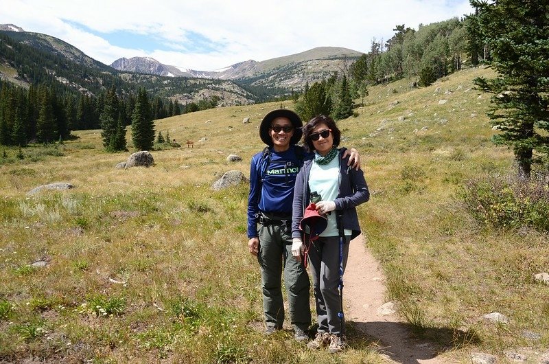 Taken from a meadow near Indian Peaks Wilderness  boundary sign (8)