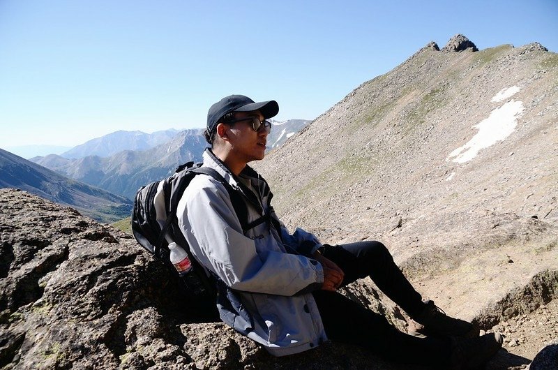 Mount Harvard Trail (the steep slope below Mt. Harvard&apos;s south ridge) (12)
