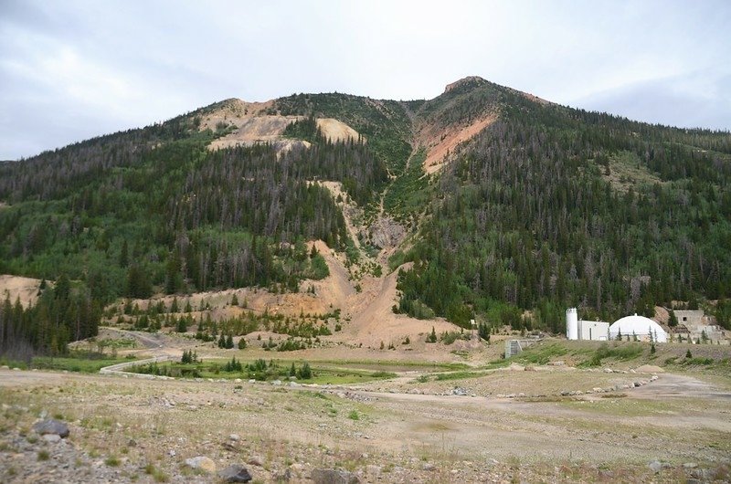 Red Mountain &amp; Urad Mine from Ruby Gulch Trailhead (2)