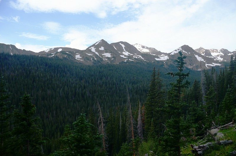 Mountain view from Arapahoe Pass Trail (2)