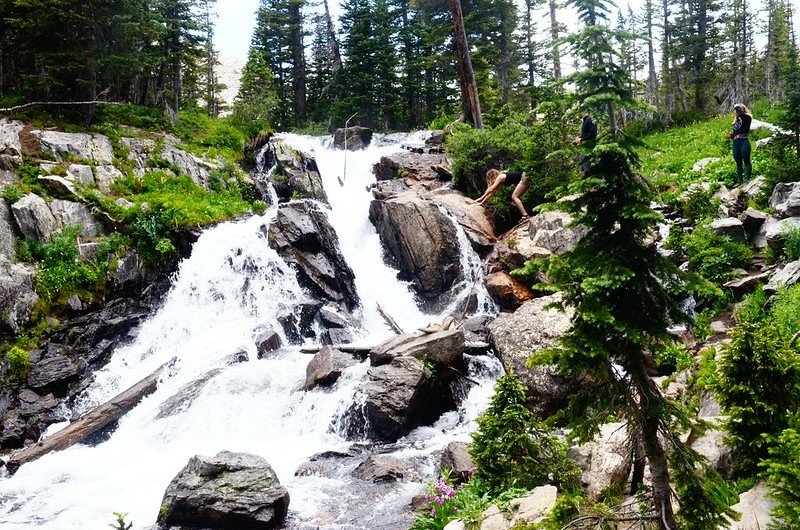 Waterfall on the North Fork Middle Boulder Creek (1)