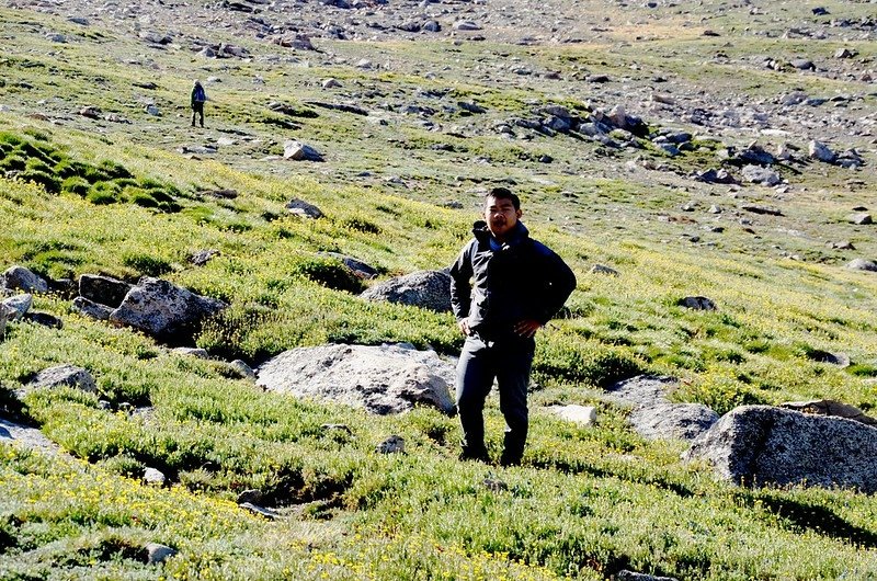 Taken from the west slope of Mount Evans after climbing the gully (1)