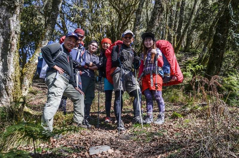 登山途中偶遇山友 2