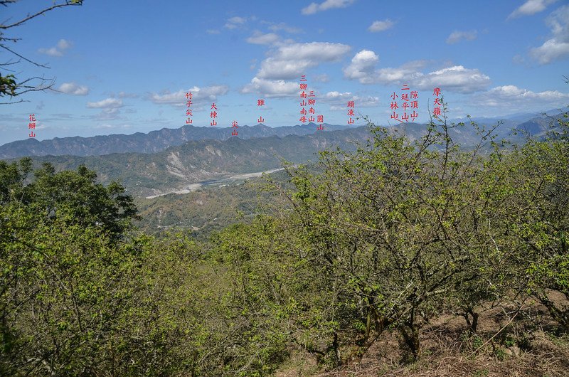 西廓亭山梅園西北眺群山 1-1