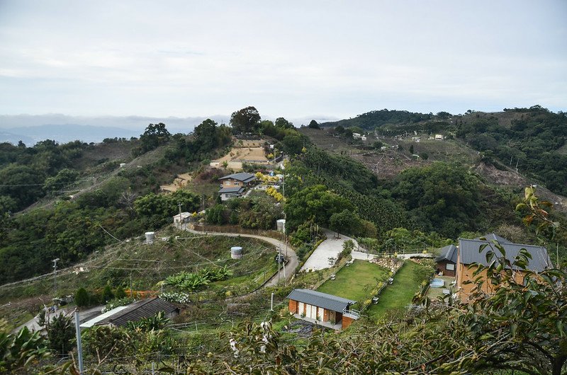 麻竹坑山山頂西邊俯瞰