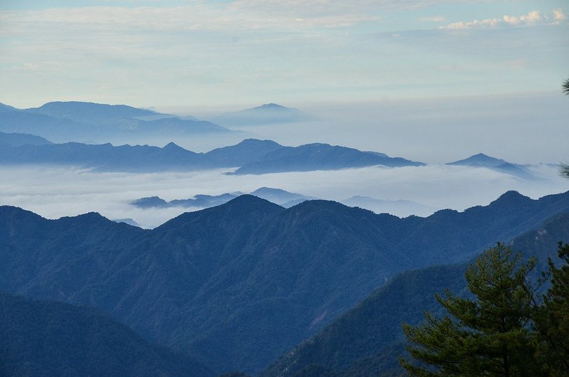 大雪山林道45.5K西南方展望 2