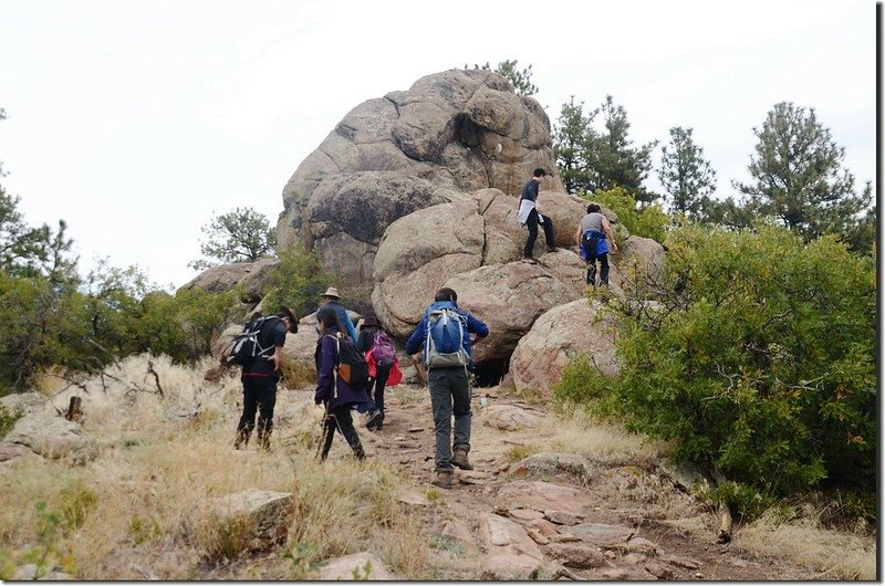 A huge rock on the Plymouth Mountain summit (3)