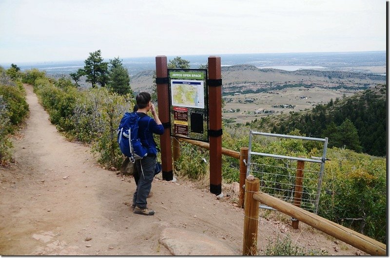 Intersection of  Plymouth Mountain Trail &amp; Black Bear Trail