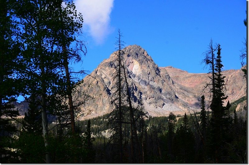 East Thorn from Willow Lakes Trail