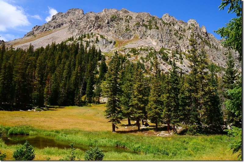 Mountain views from Willow Lakes Trail2