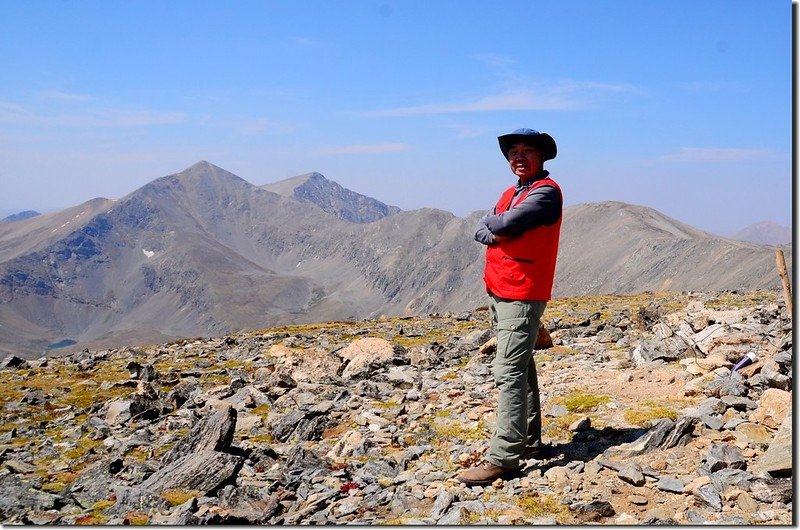 Me on the summit of Argentine Peak