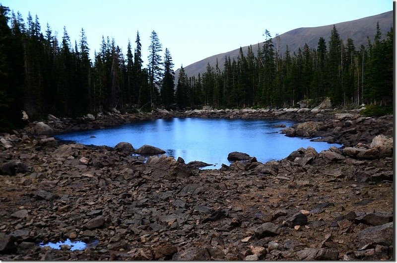 Unnamed pond below Rogers Pass Lake (2)