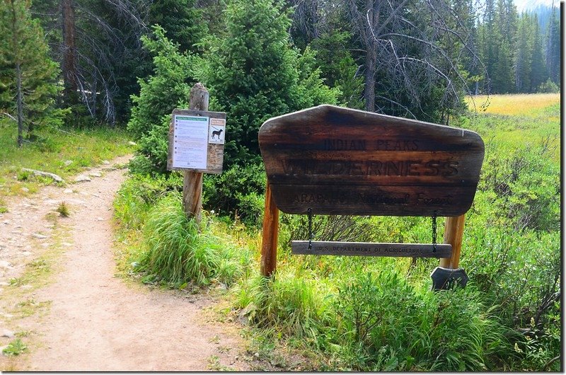 Indian Peaks Wilderness Boundary 2