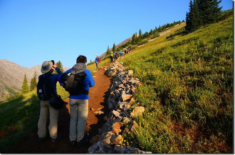 On the way up to Quandary Peak (1)