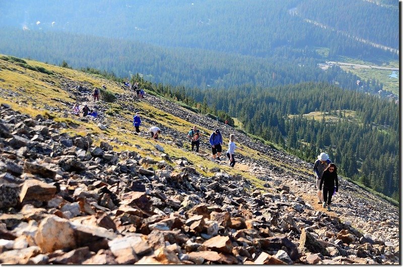 On the way up to Quandary Peak (11)