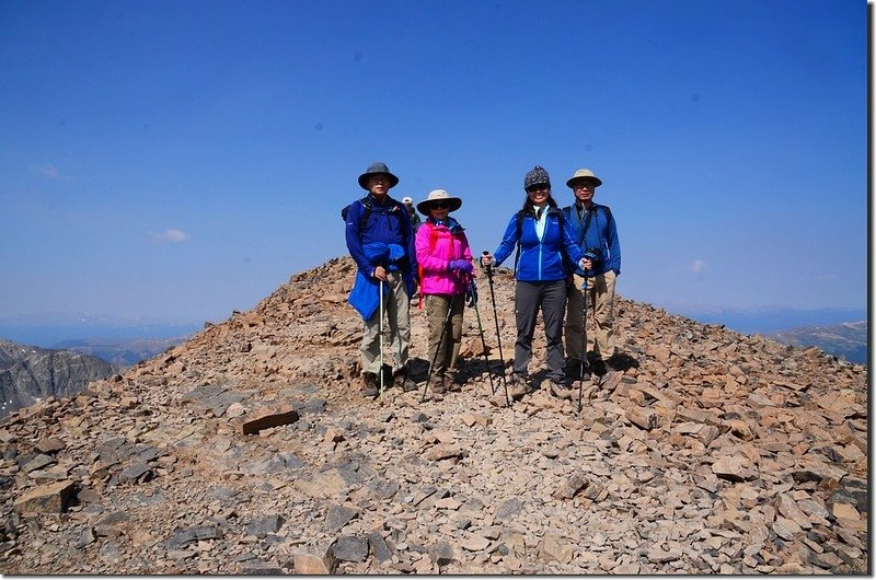 Taken from Quandary Peak Trail near the summit (3)