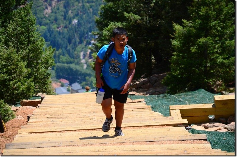 Jacob on his way up to the top of the incline (5)