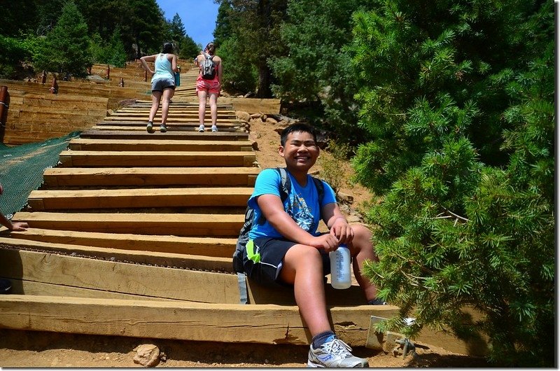 Jacob on his way up to the top of the incline (3)