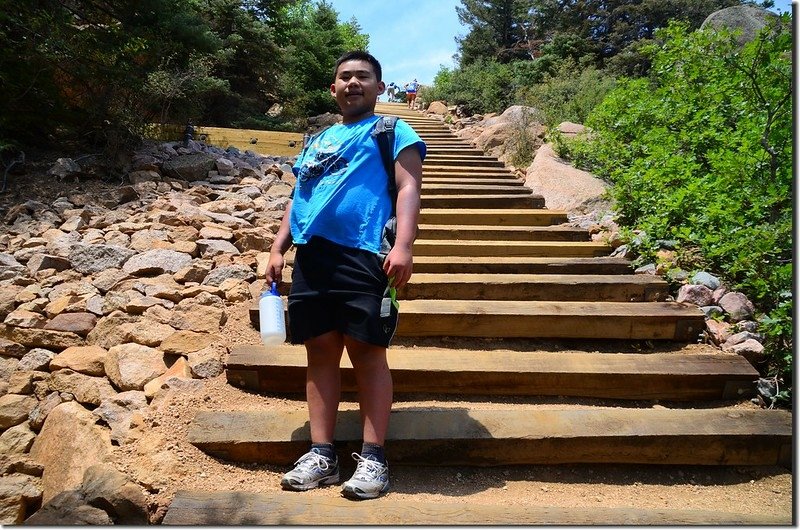 Jacob on his way up to the top of the incline (7)