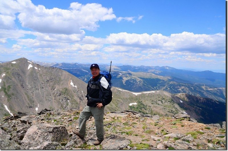 Taken from the summit of James Peak (78)