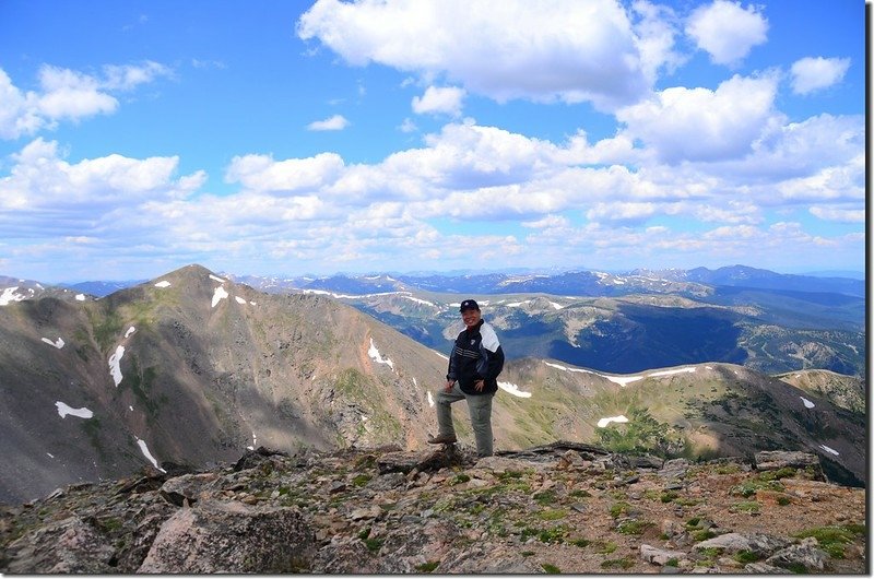 Taken from the summit of James Peak (25)