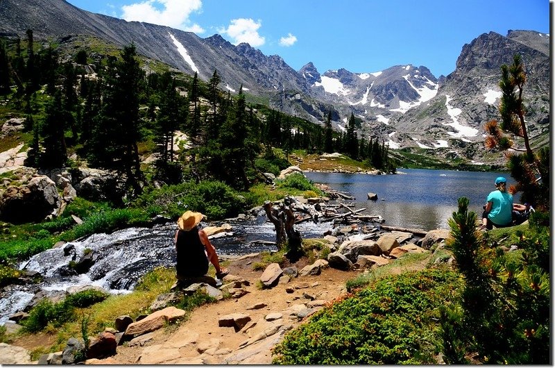 The outlet of Lake Isabelle (5)