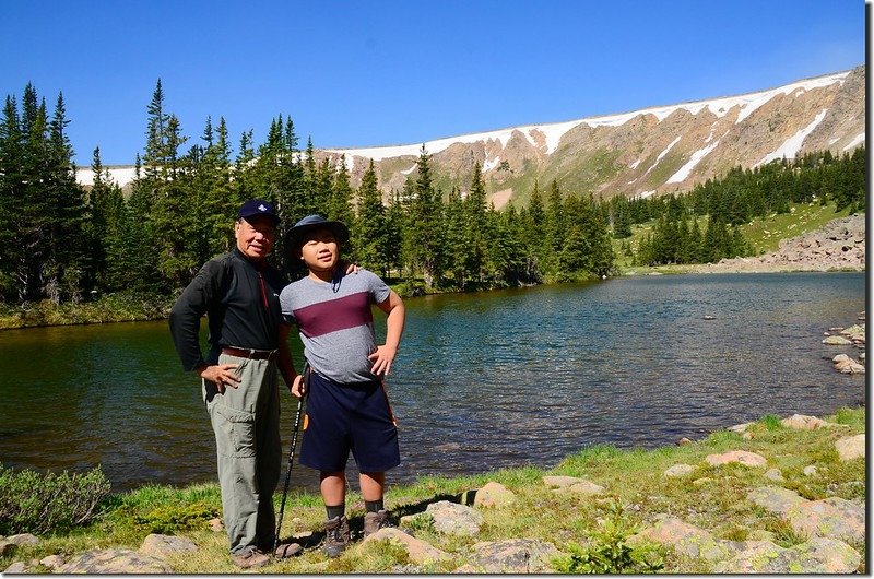 The unnamed lake #1 at the upper reaches of Current Creek (5)