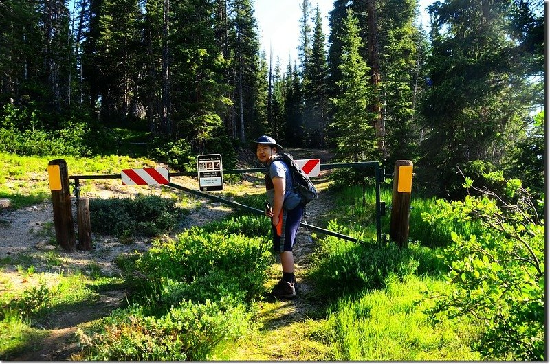 Berthoud Pass Ditch trailhead 1