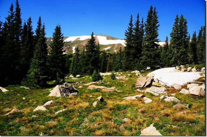 The unnamed lake #1 at the upper reaches of Current Creek (3)