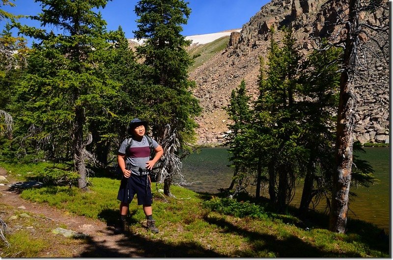 The unnamed lake #1 at the upper reaches of Current Creek (9)