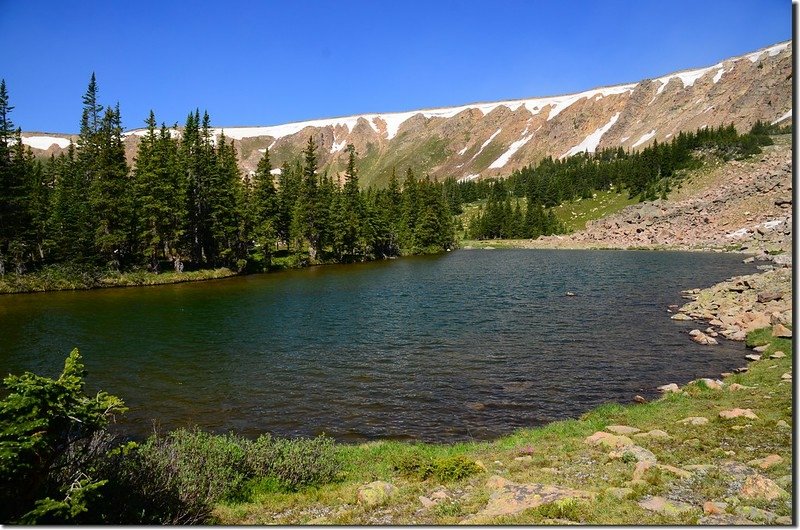 The unnamed lake #1 at the upper reaches of Current Creek (7)